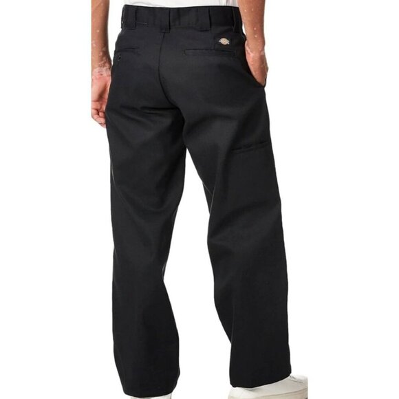 Dickies Men's Flex Relaxed Fit Double Knee Work Pants Black Size 42x30 NWT - Picture 2 of 3
